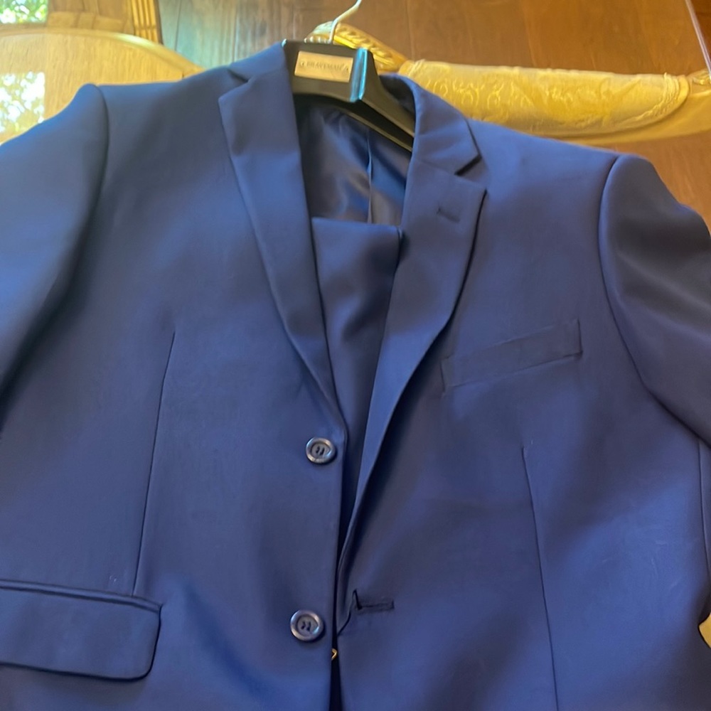 Blue braveman suit